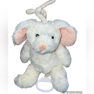 Teddykompaniet Sweden Bunny Rabbit Stuffed Lovey Plush Musical Mockingbird